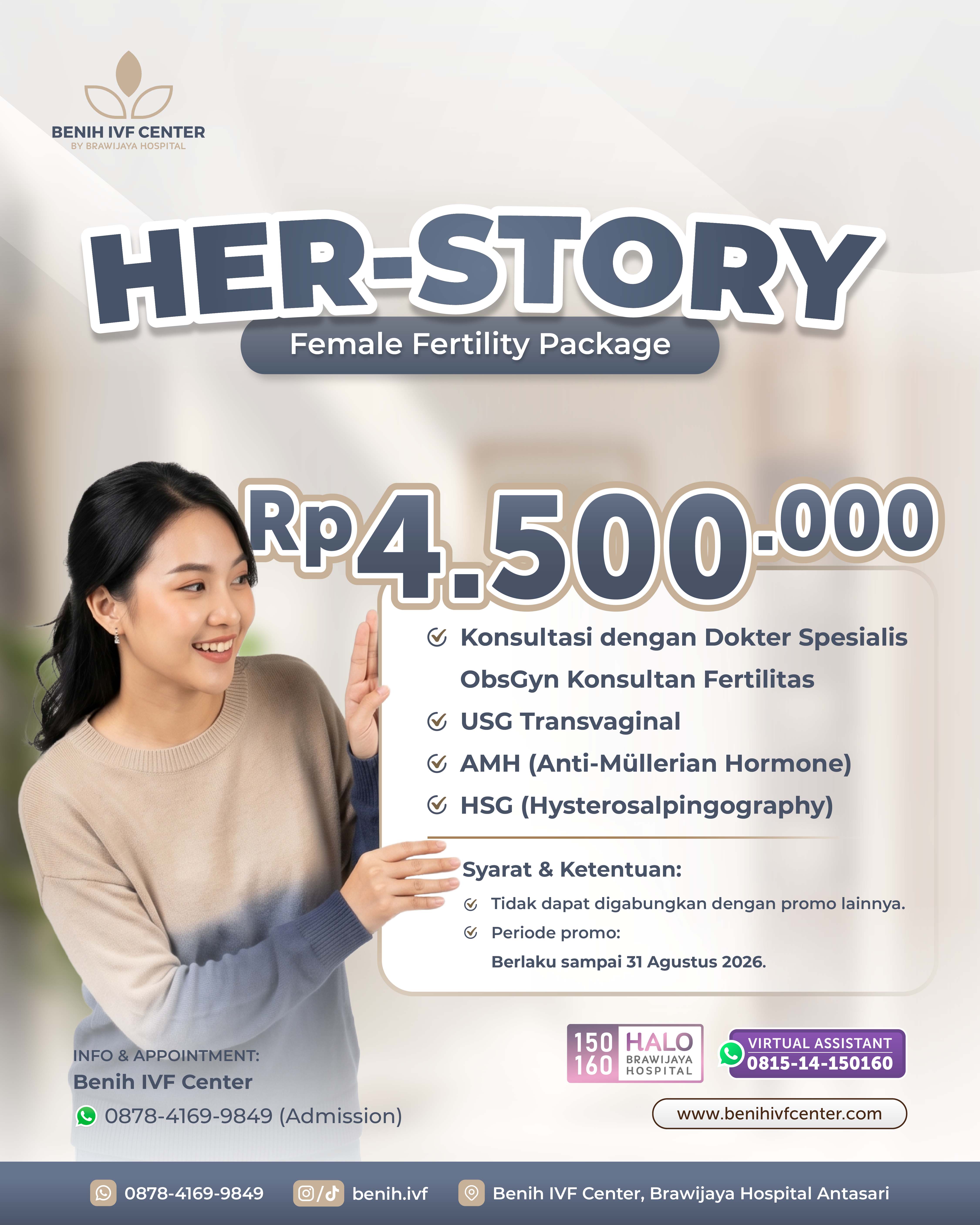 Her-Story (Female Fertility Package)