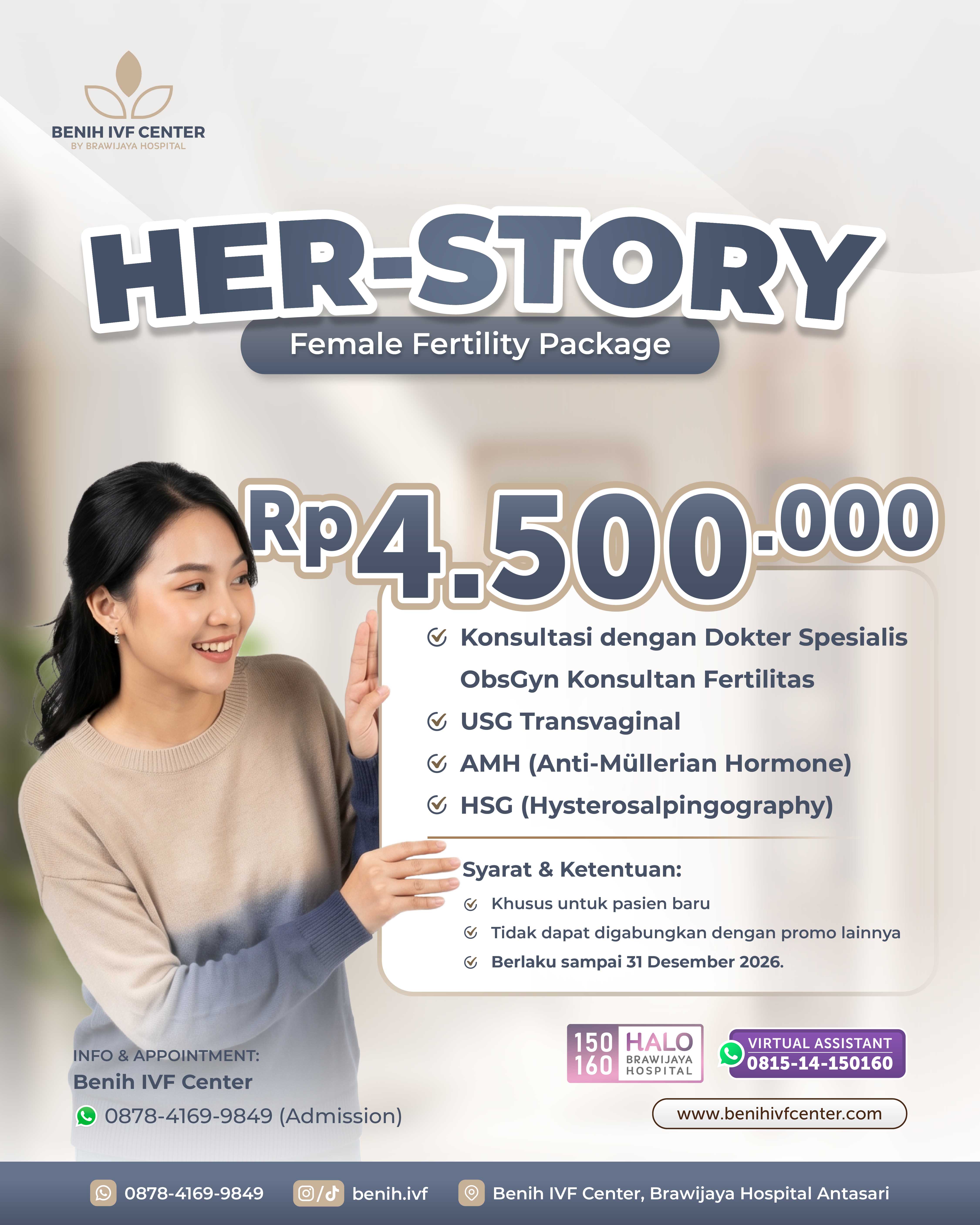 Her-Story (Female Fertility Package)